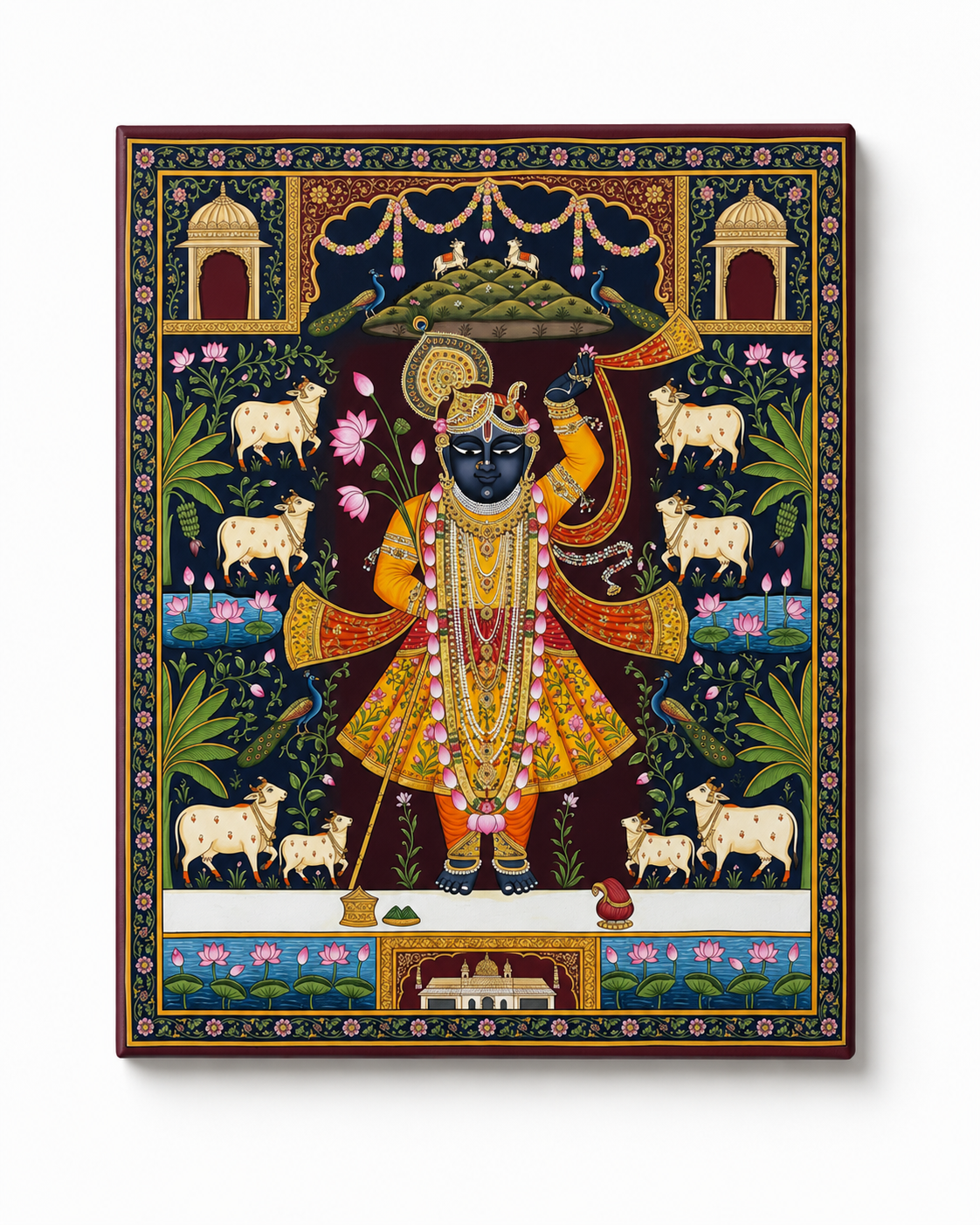Shrinathji Pichwai Canvas Wall Art